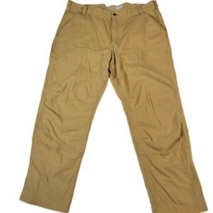 Carhartt Relaxed Fit Rigby Double-Front Dungarees Work Pants Khaki  Mens 40x30
